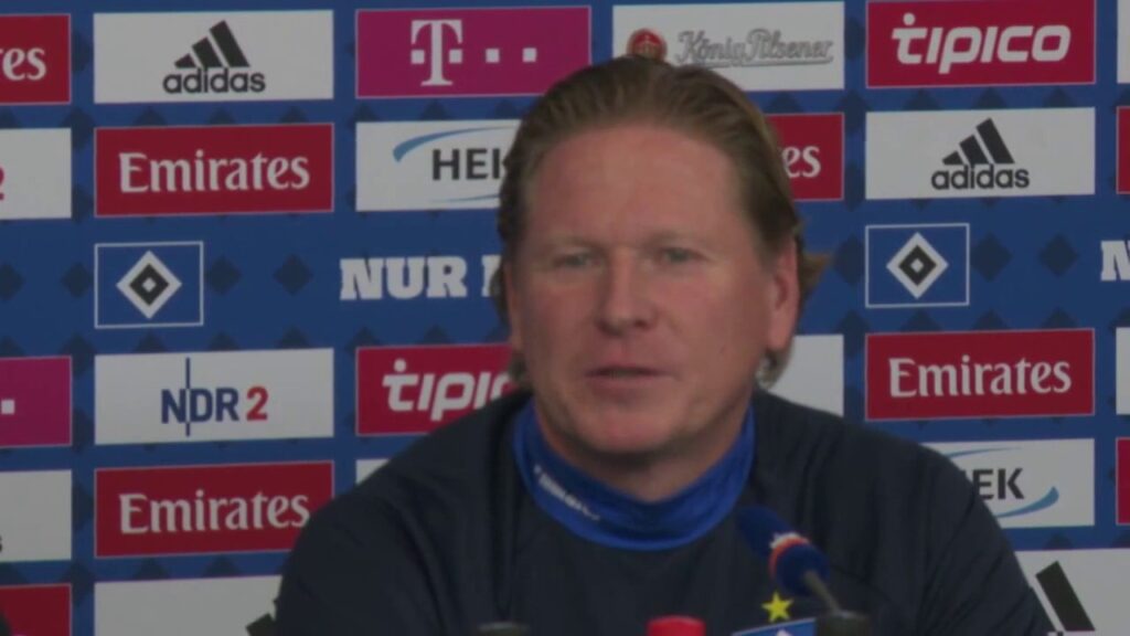 HSV-Trainer Gisdol über Niklas Süle