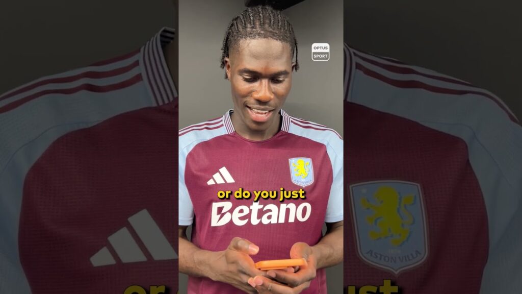 'This is Villa Park. It's always magic when we're out there' ❤️ Amadou Onana loves the Villans