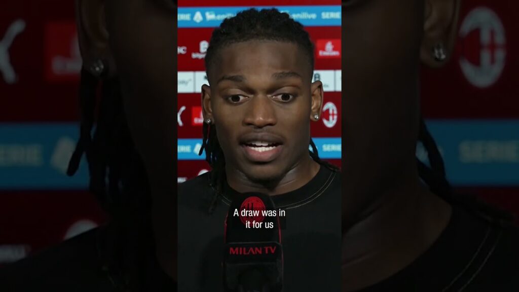 Post-match reaction from Rafael Leão 🎙️ | #Shorts