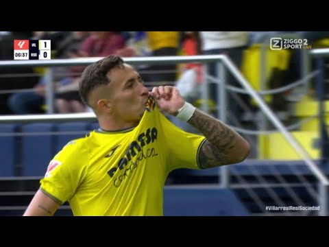 Gol de Yeremy Pino, Villarreal vs Real Sociedad (2-2) Todos los goles y resumen ampliado