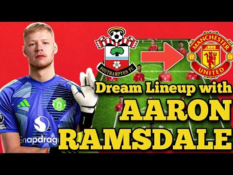 Amorim's Dream Lineup with AARON RAMSDALE | Aaron Ramsdale transfer | Manchester United transfer