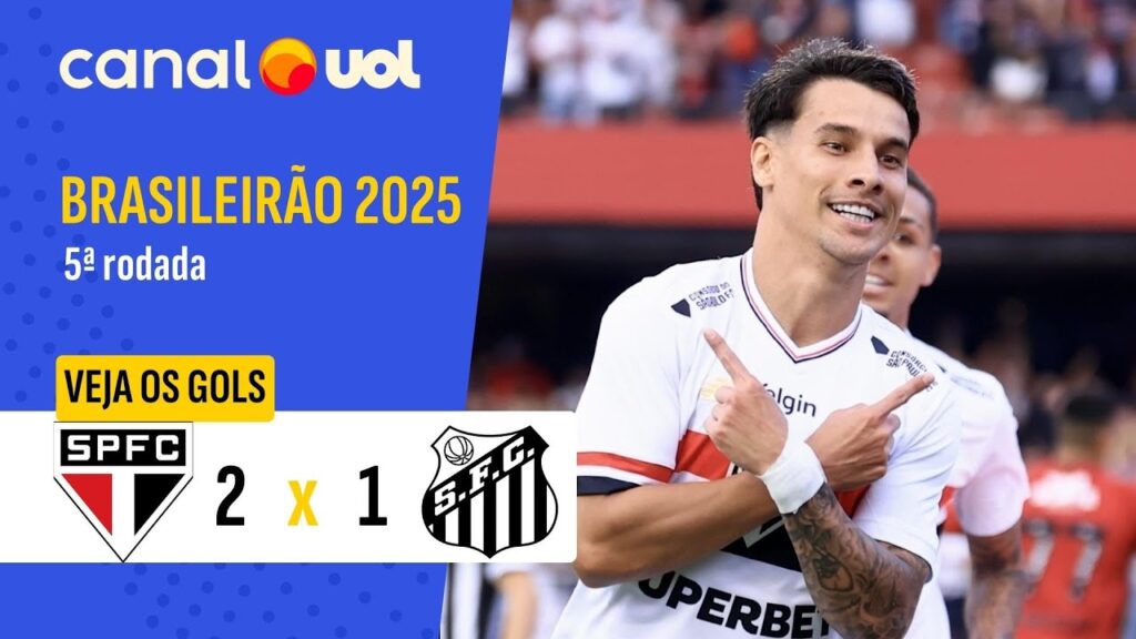 SÃO PAULO 2 X 1 SANTOS: TRICOLOR VENCE NO MORUMBI COM GOLS DE FERREIRINHA E ANDRÉ SILVA; VEJA SÃO PAULO 2 X 1 SANTOS: TRICOLOR VENCE NO MORUMBI COM GOLS DE FERREIRINHA E ANDRÉ SILVA; VEJA