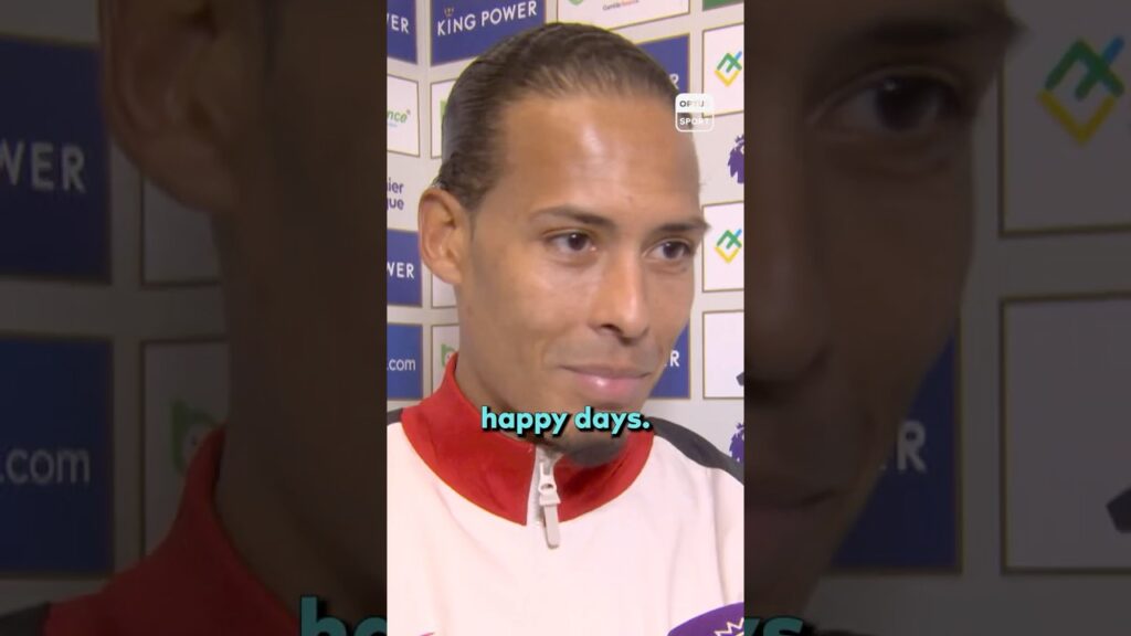 Virgil van Dijk just 𝘾𝘼𝙉’𝙏 𝙒𝘼𝙄𝙏 to lift the Premier League trophy 🏆 #Liverpool #PremierLeague