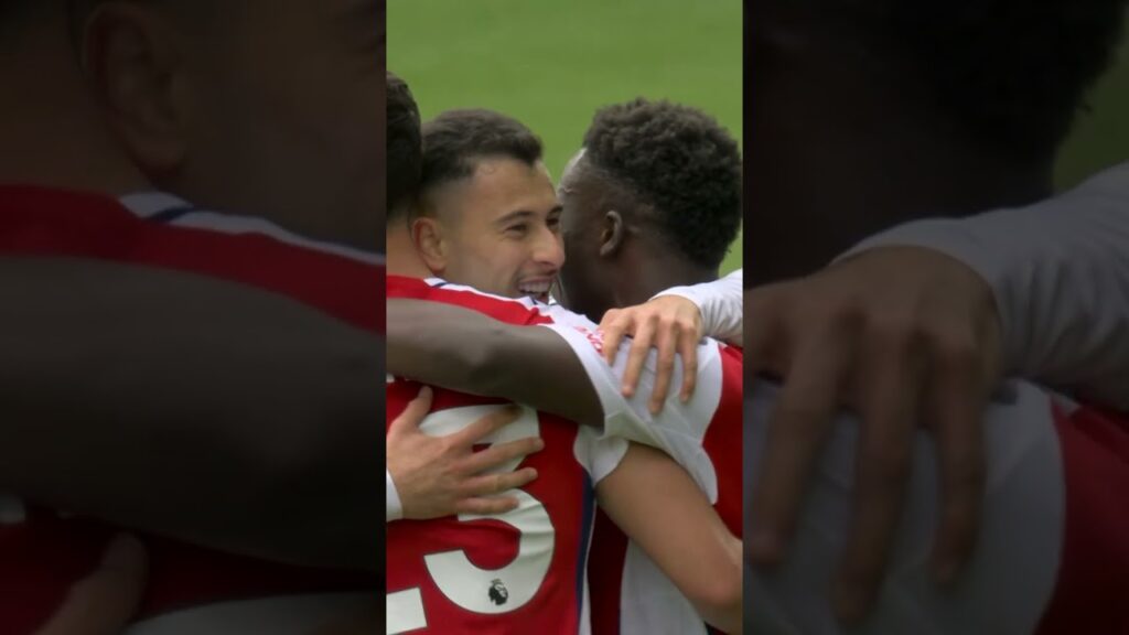 GABRIEL MARTINELLI'S 50TH GOAL FOR THE ARSENAL 🙌 #epl #football #arsenal #martinelli