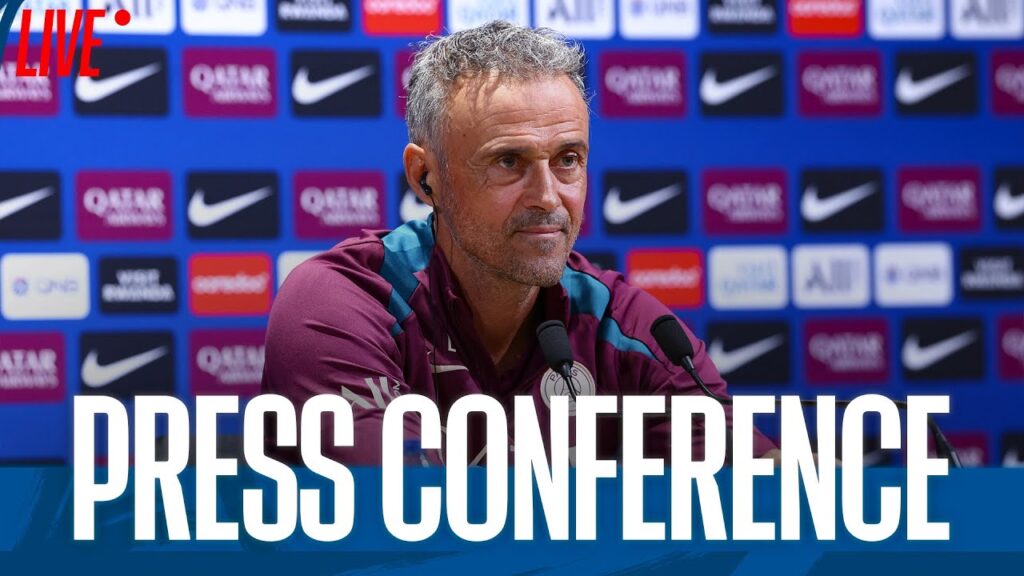 🎙️Conférence de presse de Luis Enrique 🆚 FC Nantes 🔴🔵