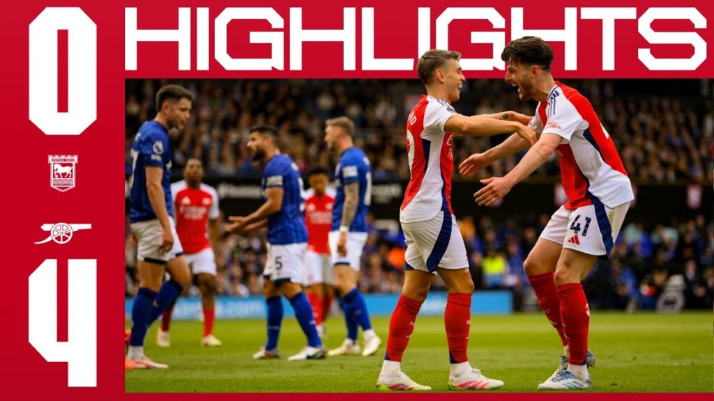AWAY DAYS LIKE THESE 🤩 | Ipswich Town vs Arsenal (0-4) | Trossard x2, Martinelli, Nwaneri | EPL
