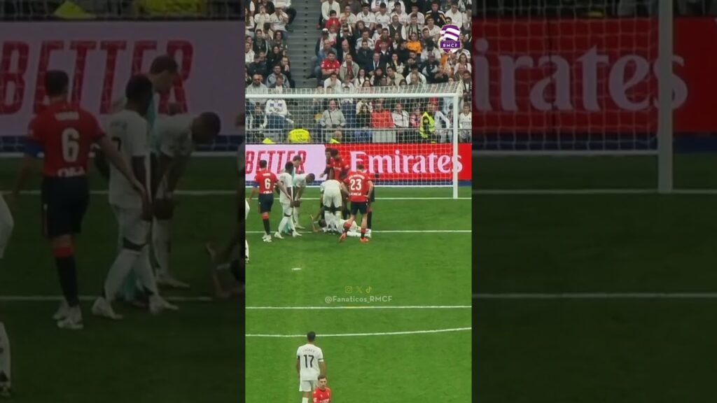 😨 ASI SE PRODUJO LA LESIÓN DE MILITAO... MUCHO ÁNIMO EDER