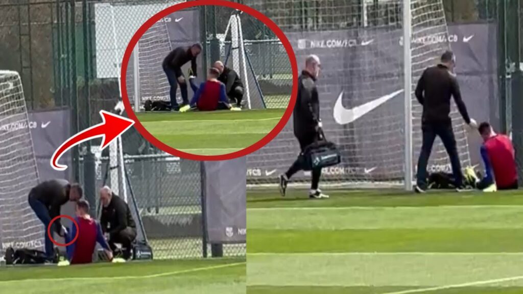 UNSEEN FOOTAGE?? Ter Stegen COLLAPSES in Training as Barça Stay SILENT!