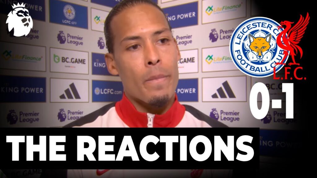 Virgil Van Dijk Post-Match Reaction | Leicester City 0x1 Liverpool - Premier League 24/25