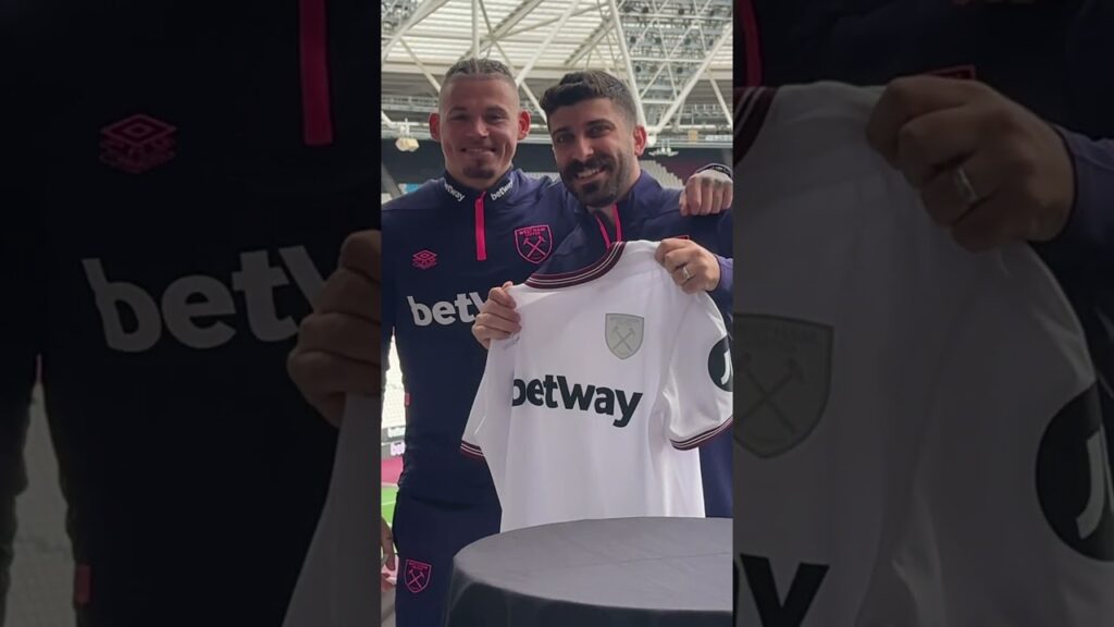 With The Big West Ham Players ⚔️ #kalvinphillips #bowen #westham #wardprowse