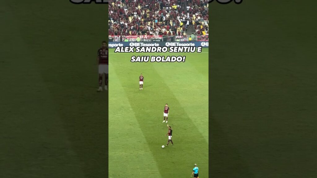 🚨DEU PIRIRI?… ALEXSANDRO DEIXA O GRAMADO DIRETO PARA O BANHEIRO, AINDA NO 1º TEMPO?!🚨