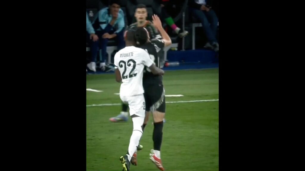 Rudiger vs arsenal #championsleague