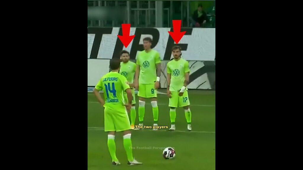 Weghorst freekick tactic 🔥