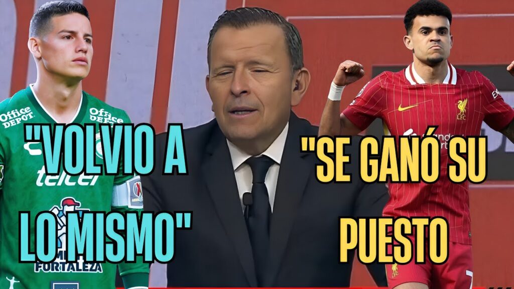 Bermudez 😲"JAMES VOLVIÓ a LO DE ANTES" LUIS DIAZ SE HA GANADO TODO CON ESFUERZO"