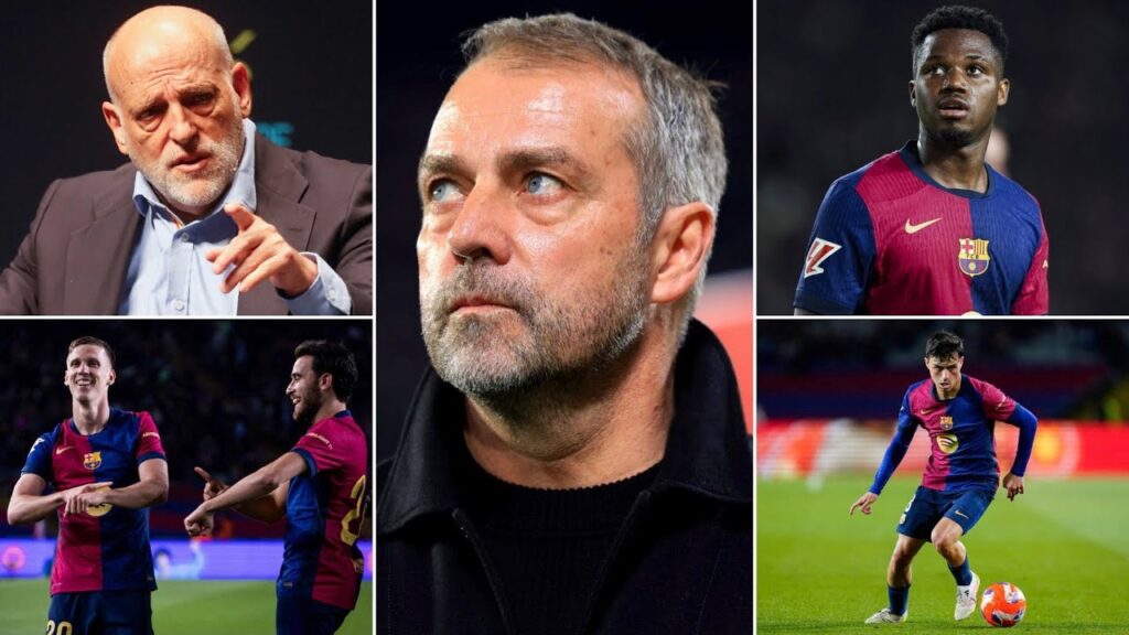 HANSI FLICK'S MAN-MANAGEMENT - ANSU FATI'S PERFORMANCE - RIDICULOUS WORDS FROM JAVIER TEBAS...