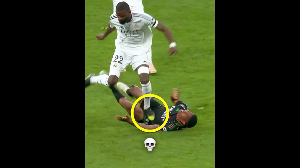 Rüdiger Loses Control vs Arsenal 🤯😡