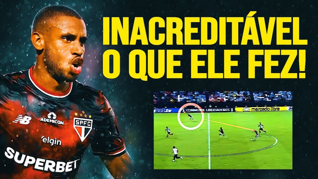 LIBERTAD 0 X 2 SÃO PAULO — O QUE O ANDRÉ SILVA JOGOU TATICAMENTE ONTEM É INACREDITÁVEL!