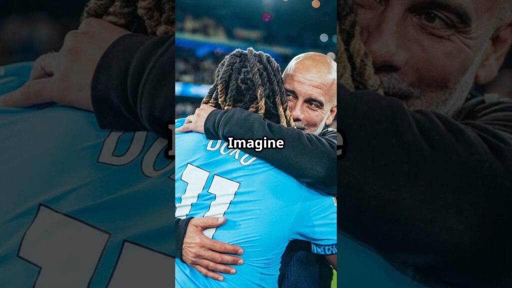 Pep Guardiola Hails Jeremy Doku as the Best Over 5 Meters! | Manchester City's Rising Star#fyp