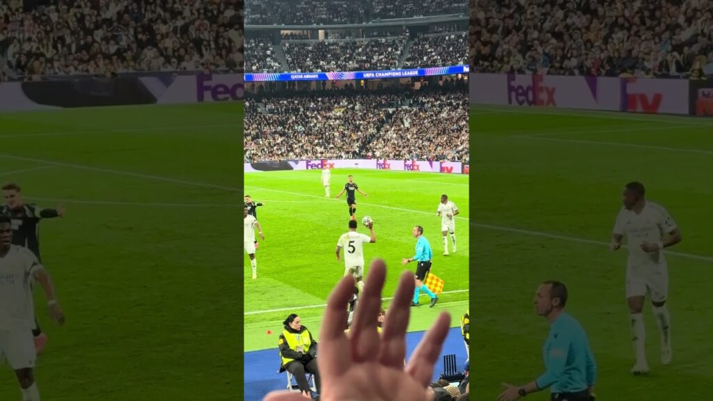 Bellingham RAGES & THROWS Timber Down! 😱 | Referee IGNORES BLATANT FOUL in UCL SCANDAL! 2025