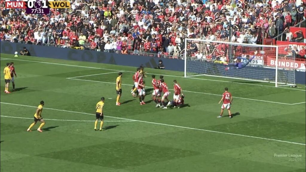 🔥 Sarabia STUNNING FREE KICK vs Man United | Pablo Sarabia Free kick Goal vs Man United