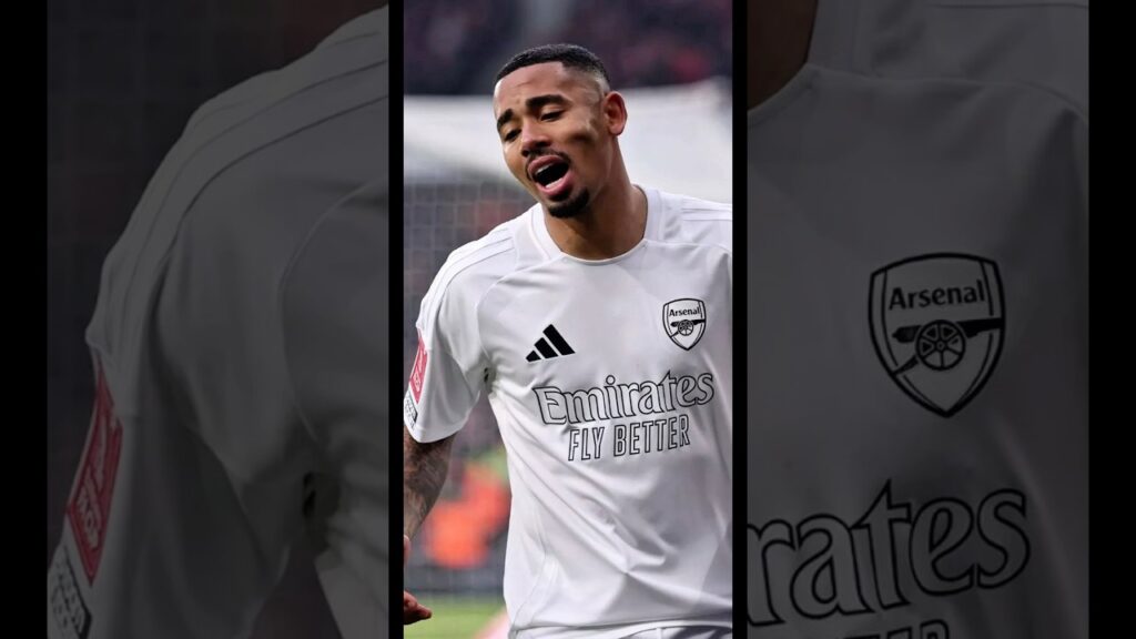 Gabriel Jesus Does Everything But Score! #shorts #gabrieljesus #watkins #premierleague #arsenal