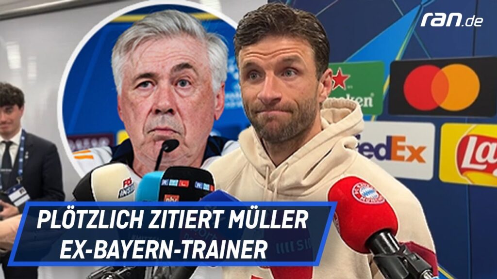 FC Bayern: Müller packt nach CL-Aus Ancelotti-Anekdote aus FC Bayern: Müller packt nach CL-Aus Ancelotti-Anekdote aus