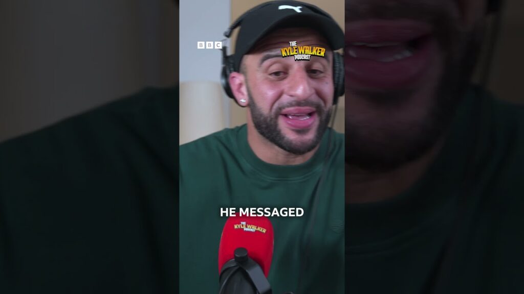 David Beckham sent Kyle Walker a DM when he joined AC Milan 🤩 #TheKyleWalkerPodcast #BBCSounds