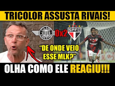 NETO Enlouquece com o SÃO PAULO voando na Copa LIBERTADORES