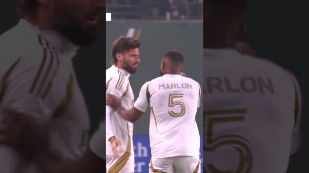 OLIVIER GIROUD SCORES A FREE KICK FOR HIS FIRST MLS GOAL 🚀