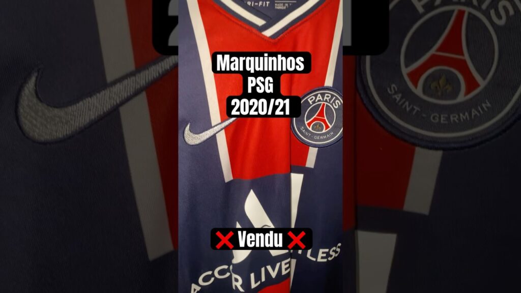 Marquinhos - 5 - PSG Home 2020/21 💎 #maillot #foot #marquinhos #brazil #ligue1 #psg #paris #ldc #c1