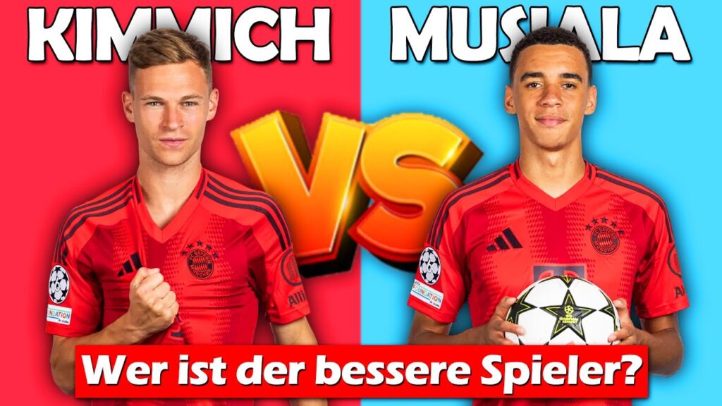 Vergleich: Kimmich VS Musiala | Wer ist der wichtigere Spieler für Bayern? | GegenStar