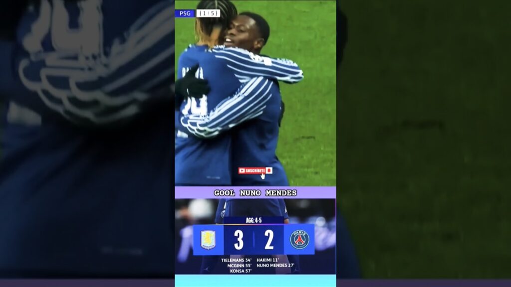 🔥⚽🥅 27' 1er TIEMPO: GOOOOOOL PARIS SG. ANOTA NUNO MENDES!! TRAS CONTRAGOLPE LETAL. 0-2