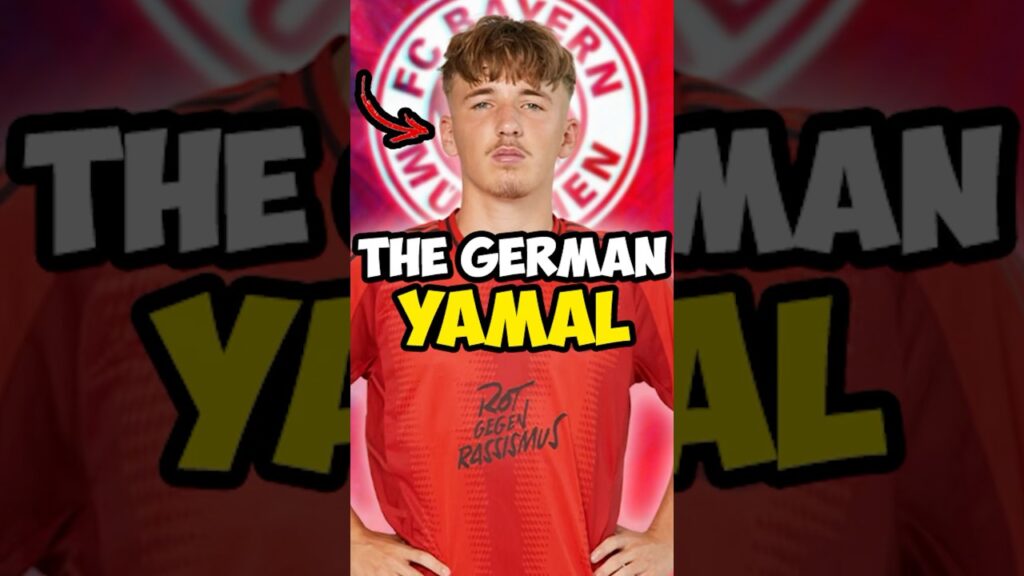 BAYERN HAVE THE GERMAN YAMAL #soccer #footballshorts #football #bayern #bayernmunich #barcelona