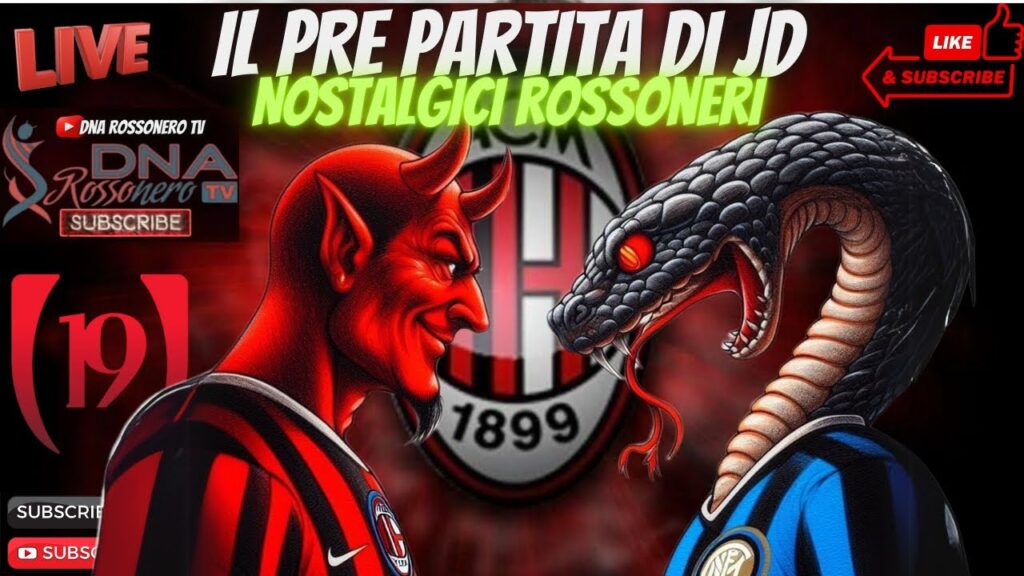 ⚽️LIVE - INTER vs AC MILAN-  SEMIFINALE ANDATA COPPA ITALIA 2024-2025 - PRE PARTITA‼️‼️