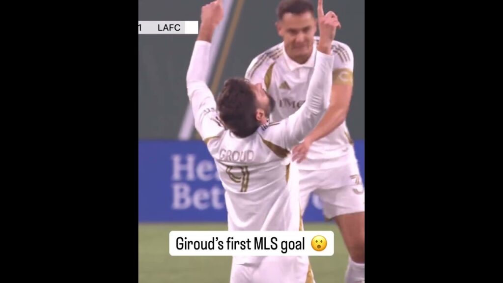 It took him 20 games but Olivier Giroud's first MLS goal for LAFC was worth the wait 🇫🇷