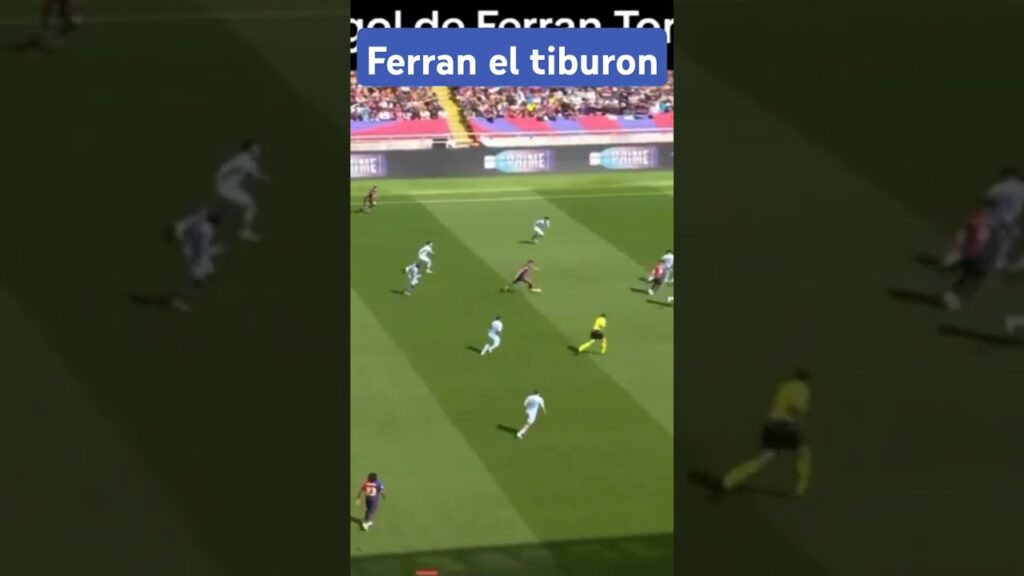 Gol de ferran torres el 1-0 Barcelona vs celta de vigo#futbol #ferrantorres #fcbarcelona