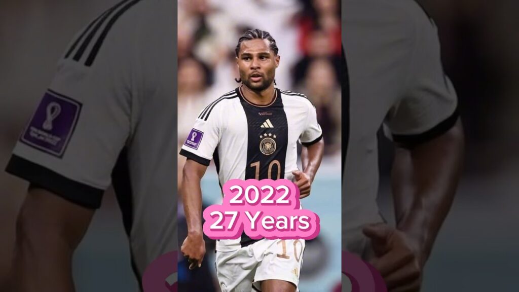 Serge Gnabry Evolution ⚽️🔥🤯#shorts #football #bayernmunich #shortvideo #footballshorts #trend