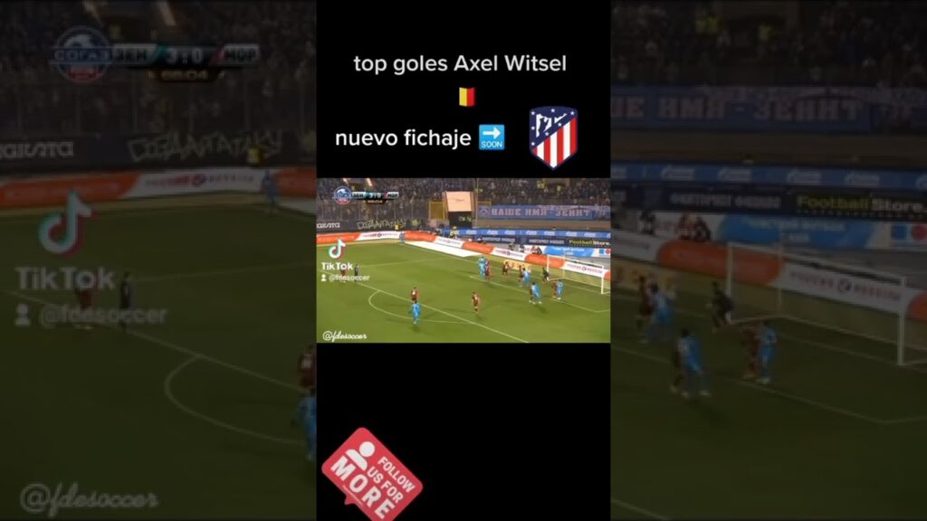triunfará Axel Witsel? #witsel #atleticomadrid #laliga #fichajes #futbol