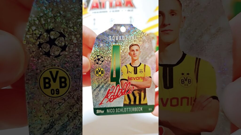 Match Attax 2024/25 Countdown Calendar squadzone4 Nico Schlotterbeck