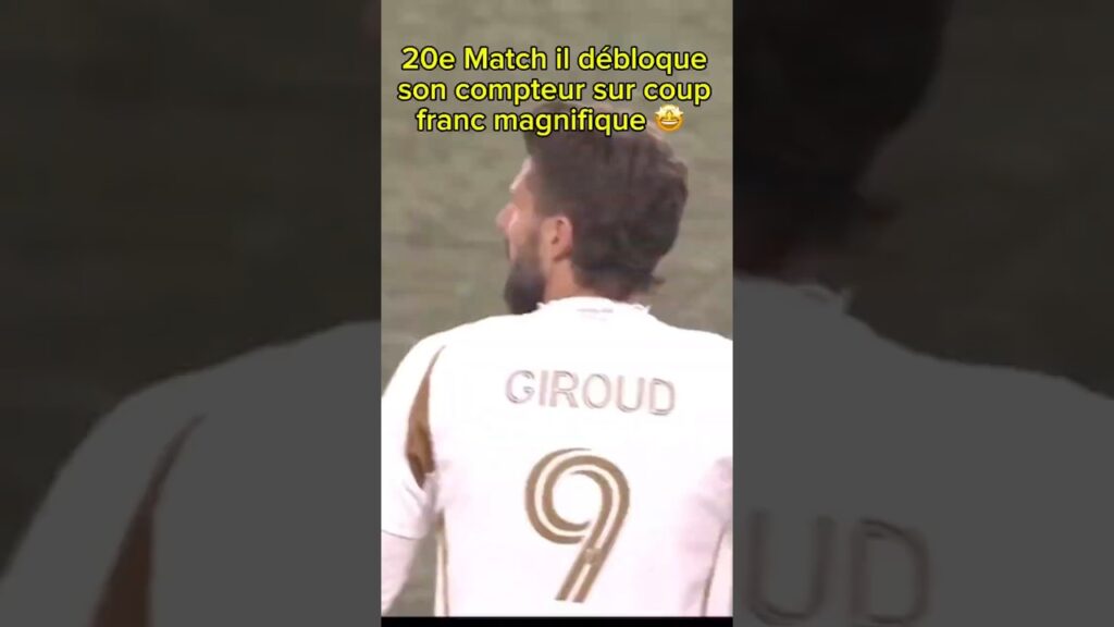 Olivier Giroud Phénoménal 🤩👉 #Giroud #MLS #LosAngeles