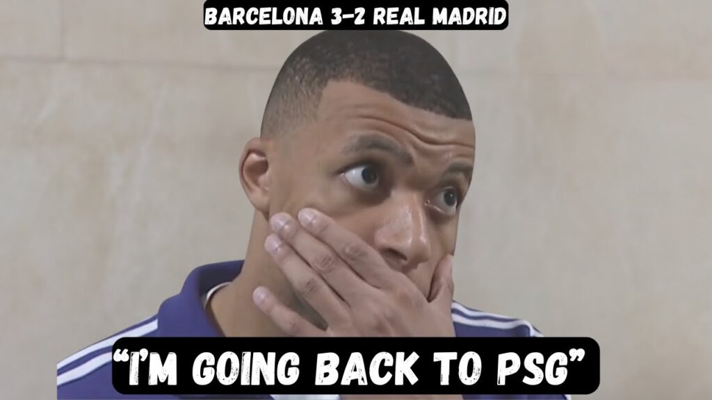 Kylian Mbappe GOING BACK TO PSG - Post Match Interview - Barcelona 3-2 Real Madrid - Copa del Rey
