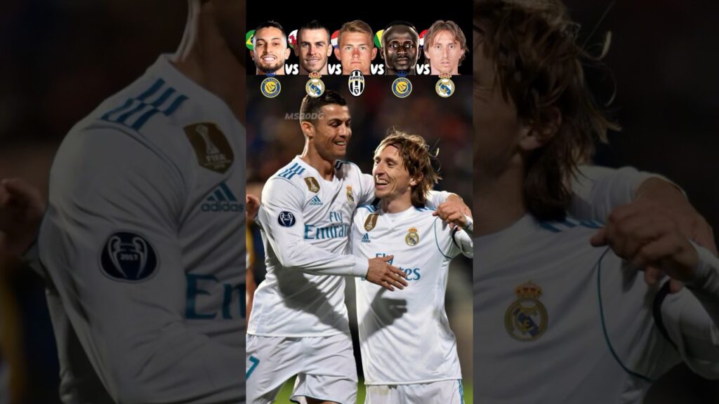 Telles VS G.Bale VS De Ligt VS S.Mane VS Modric 🥶🥵 Play With Ronaldo Challenge