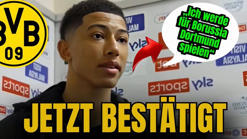 BvB: Eilmeldung! Niemand hat damit gerechnet! Jobe Bellingham hat dies heute bestätigt! #dortmund