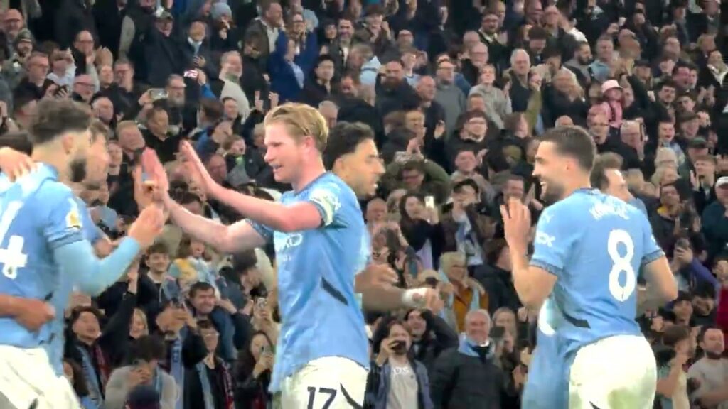 Matheus Nunes Last-Minute Winner! | Man City 2-1 Aston Villa