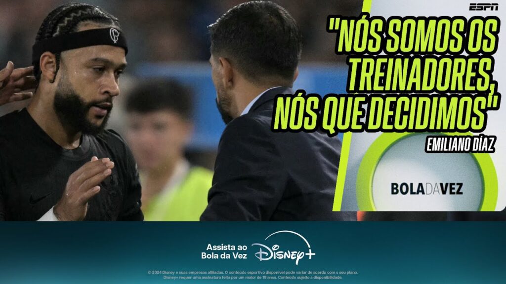 POLÊMICA COM MEMPHIS DEPAY, SAÍDA DO CORINTHIANS, VESTIÁRIO E MAIS | EMILIANO DÍAZ É O BOLA DA VEZ