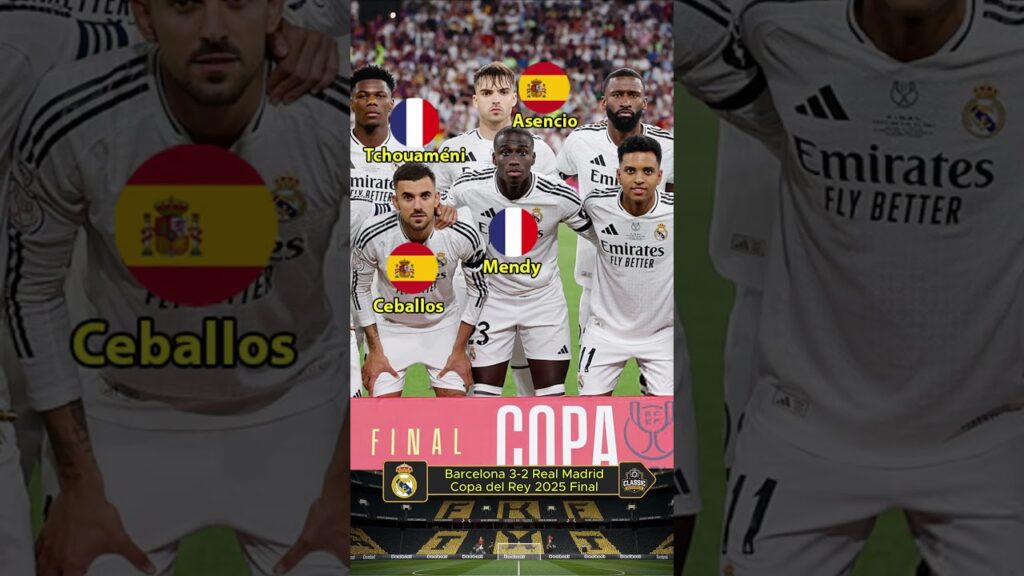 Real Madrid 2-3 Barcelona Copa del Rey 2025 Final | Player's Nation