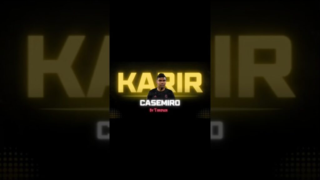 CASEMIRO:HIDUP SUSAH TAK MEMBUATNYA MENYERAH #casemiro #manchesterunited #realmadrid #brasil