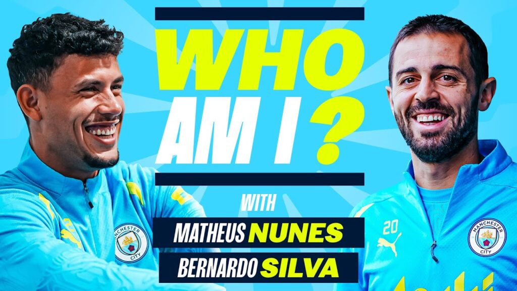 🤣 Bernardo & Nunes Can't Stop Laughing In This Game 😂 Who Am I?