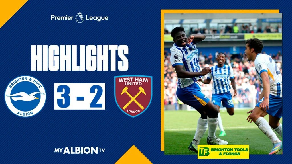 Brighton vs West Ham 3-2 Highlights | Premier League 2024/25