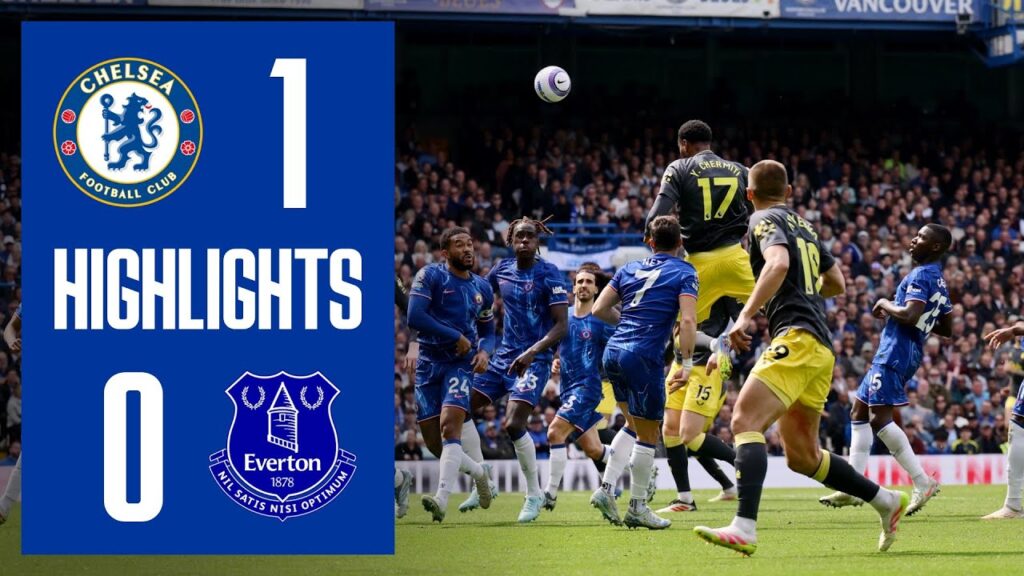 CHELSEA 1-0 EVERTON | Premier League highlights
